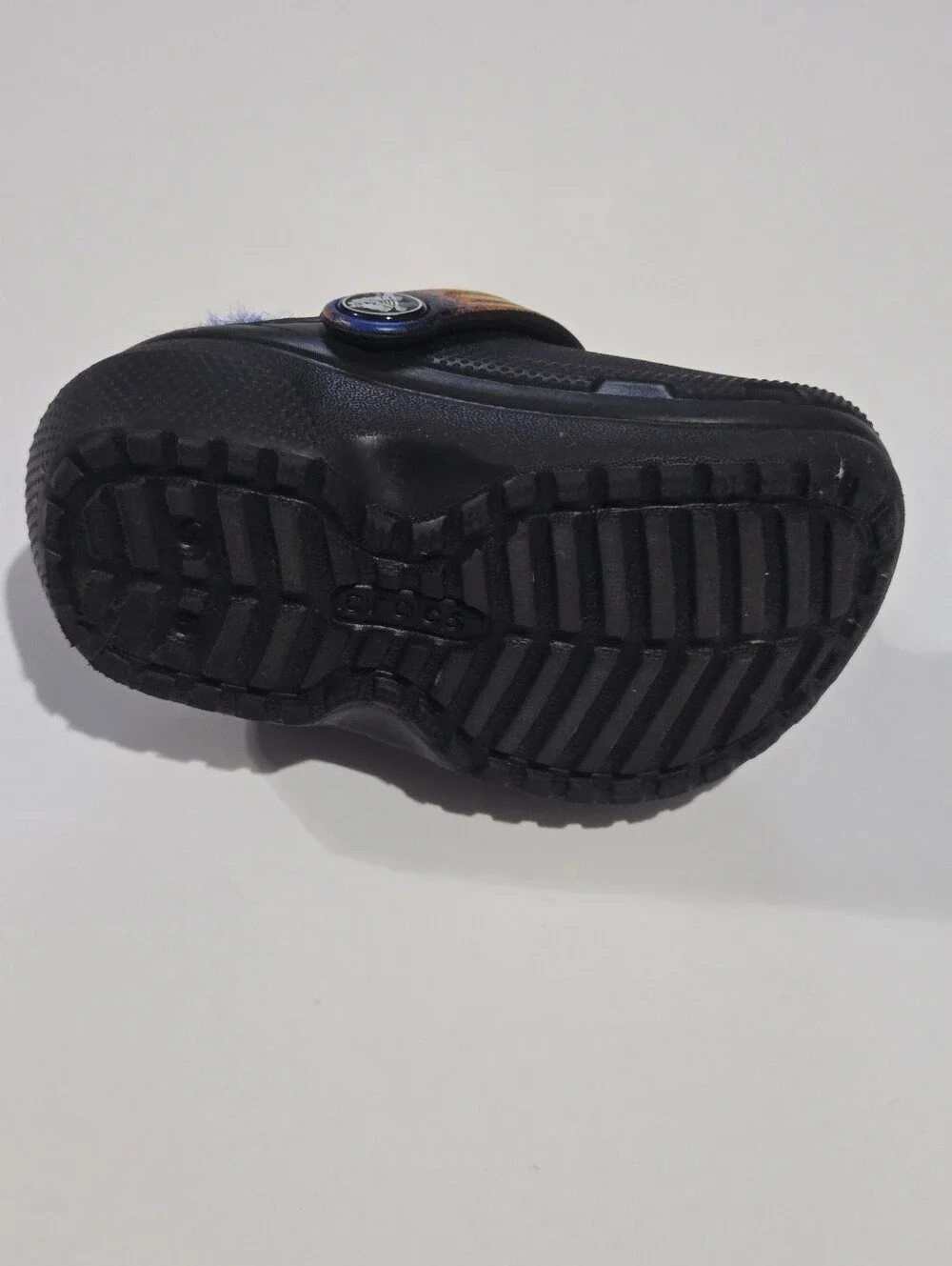 Crocs Unisex-Child Classic Fur Lined Spray Dye Clogs Size 5C